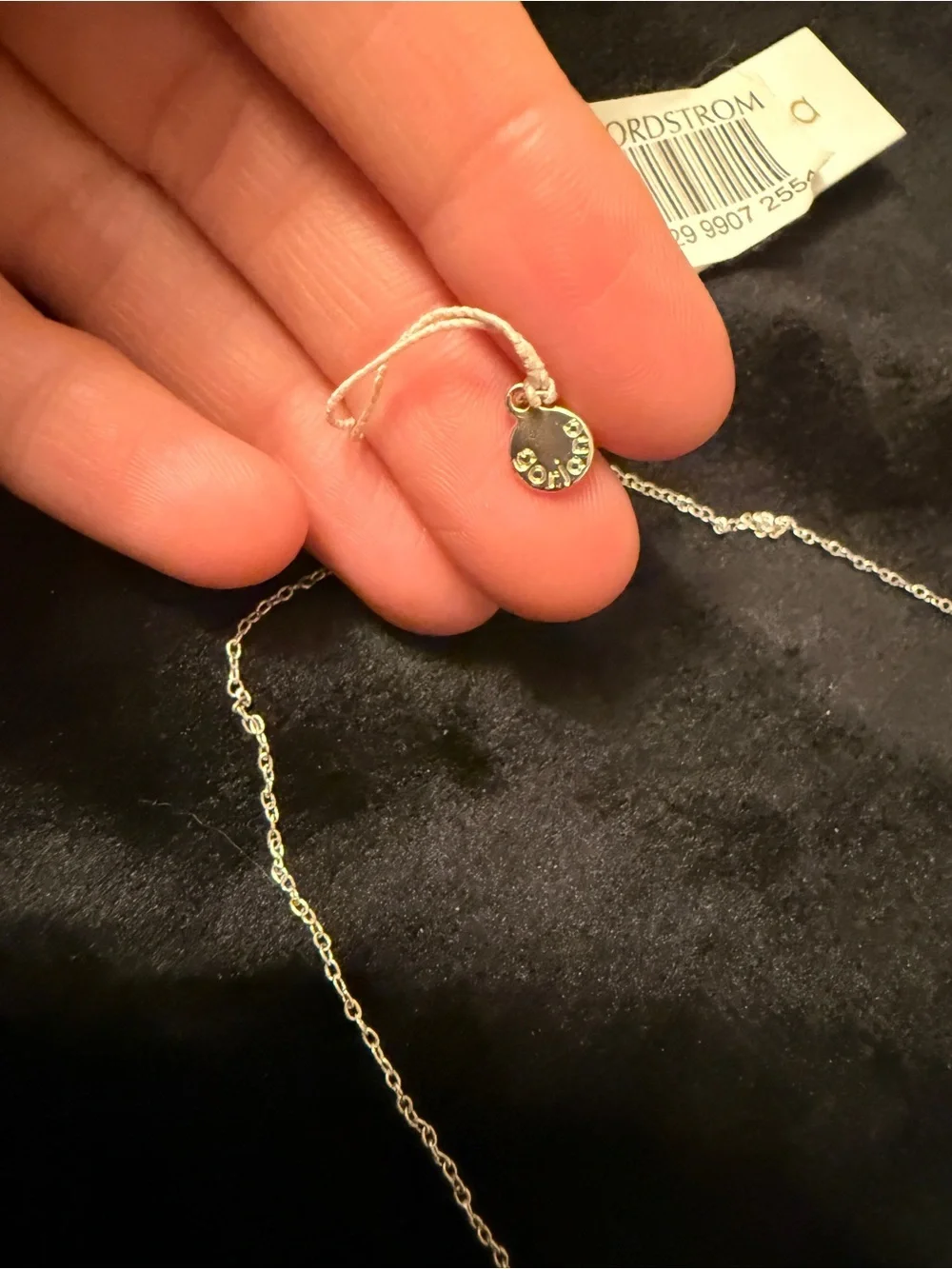 Gorjana | Delicate Beaded Necklace | Silver